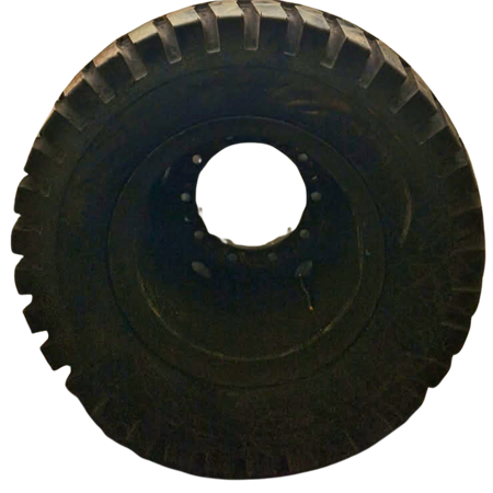 Däck på fälg 10,00-20